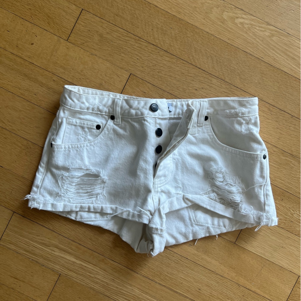 Sincerely Jules denim cutoff shorts
